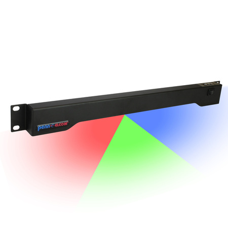 1U LED Multi Colour Rack Light